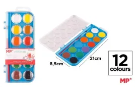 mp-main-paper-farby-akwarelowe-12-kolorow-z-pedzelkiem-blister