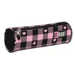 piornik-tuba-st-majewski-pu1-pink-checkered-rozowa-kratka