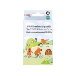 strigo-kredki-jumbo-kapibara-8-mm-6-kolorow-miekkie-drewno