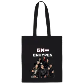 enhypen-2026-fajna-torba-czarna-shoperka-na-ramie-bawelniana-gruba