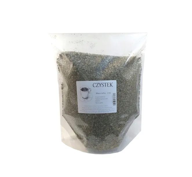 CZYSTEK SUSZONY LIŚĆ 1KG ZIOŁA DO PICIA JAKOŚĆ!