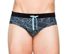 sexowne-meskie-kapielowki-wzor-lisci-slipy-z-wkladka-push-up-l