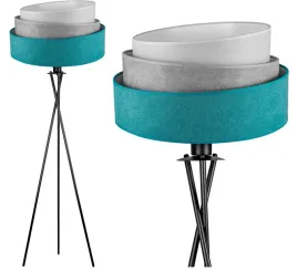 lampa-stojaca-trojnog-abazur-turkusowy-828