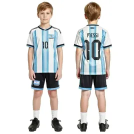 argentyna-messi-10-stroj-pilkarski-koszulka-spodenki-140