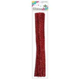 druciki-kreatywne-metalizowane-30szt-30cm-titanum-czerwony