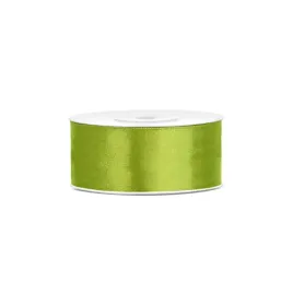 wstazka-satynowa-25-mm-25-m-zielone-jabluszko-party-deco