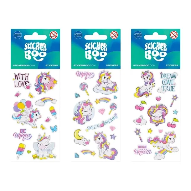 naklejki-unicorn2-sticker-boo-stan-nowy-liczba-sztuk-w-zestawie-12-szt
