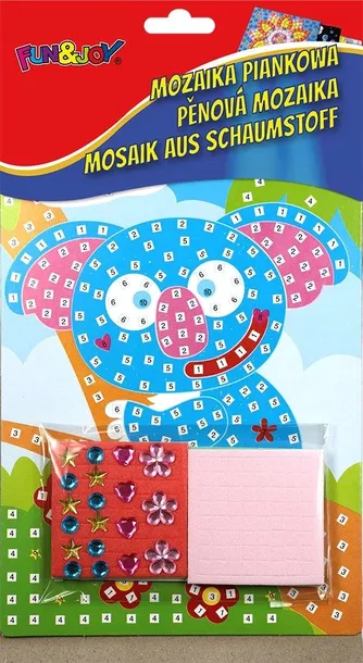 mozaika-piankowa-koala-funandjoy-material-karton-papier-pianka-plastik