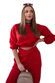 komplet-ocieplany-z-krotka-bluza-czerwony