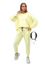 komplet-2-czesciowy-bluza-spodnie-zolty