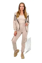 komplet-3-w-1-bluza-top-spodnie-jasny-bezowy