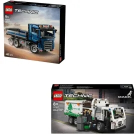 zestaw-lego-technic-42203-wywrotka-42167-smieciarka-mack-hit