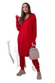 komplet-dresowy-bluza-z-dluzszym-bokiem-czerwony