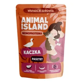 mokra-karma-dla-kota-animal-island-monoproteinowa-kaczka-100g