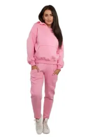 komplet-ocieplany-bluza-spodnie-jasny-rozowy