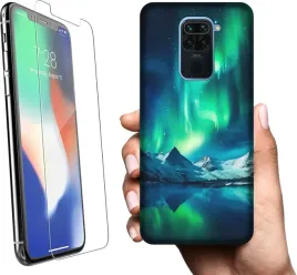 etui-na-xiaomi-redmi-note-9-telefon-wzory-gory-szklo