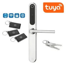 klamka-elektroniczna-smart-tucan-srebrna-nierdzewna-tuya-kod-odcisk-szyld