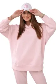 komplet-ocieplany-z-bluza-z-kapturem-pudrowy-roz-melanz