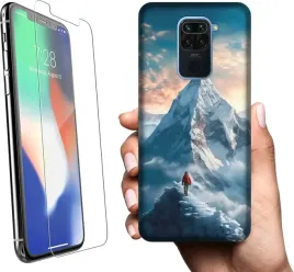 etui-na-xiaomi-redmi-note-9-telefon-wzory-gory-szklo