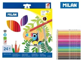 kredki-olowkowe-szesciokatne-milan-24-kolory