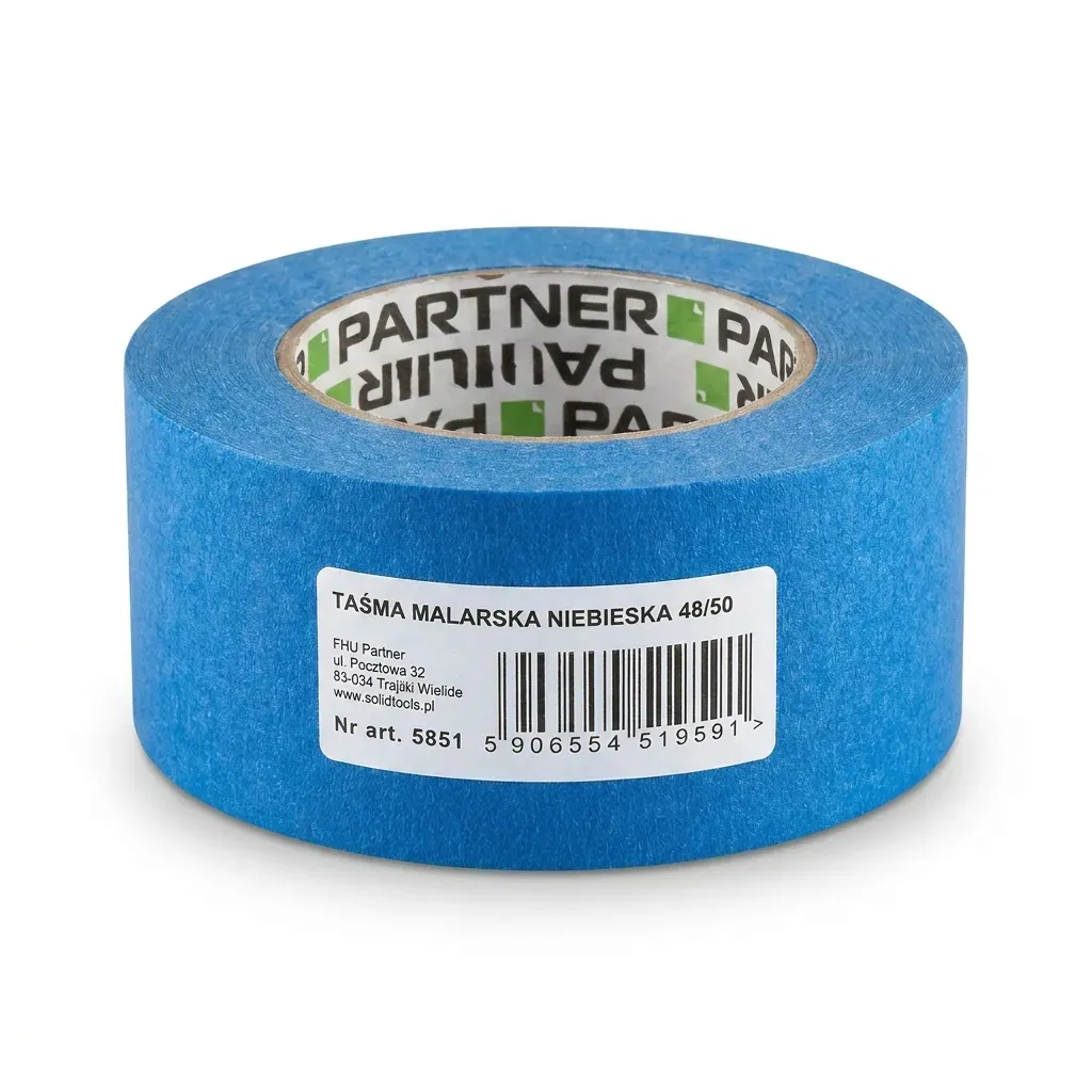 tasma-malarska-niebieska-48mm-50y-solid-5851-stan-nowy