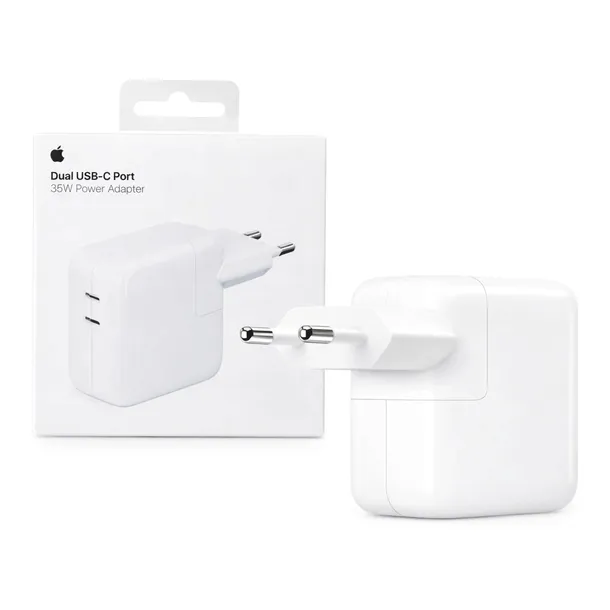 ORYGINALNA Ładowarka Apple 35 W Dual USB-C Port Power Adapter do iPhone