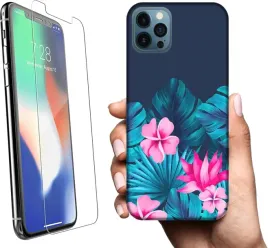 etui-na-apple-iphone-12-pro-max-telefon-wzory-tropikalne-kwiaty-szklo