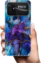 etui-na-xiaomi-poco-c40-telefon-wzory-marmur-marble