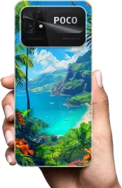 etui-na-xiaomi-poco-c40-telefon-wzory-wakacyjne-ocean