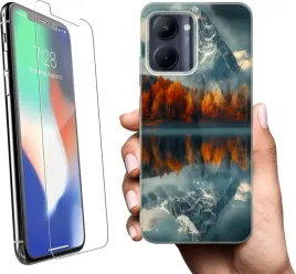 etui-na-realme-c33-telefon-wzory-gory-szklo
