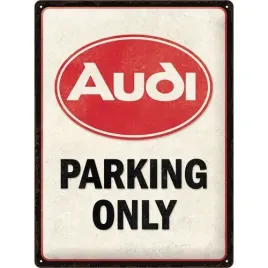 tablica-metalowa-plakat-30x40cm-audi-parking-only-23327