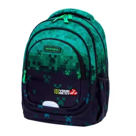 plecak-astrabag-do-your-best-ab330-3-komory-astra-zielony-20-l-gra-piksele