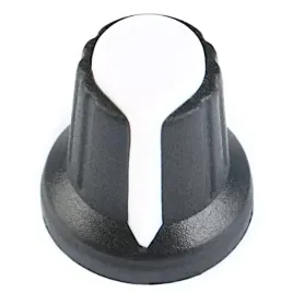 galka-pokretlo-potencjometra-biala-6mm-wh148-17-10-16mm-bialo-czarna