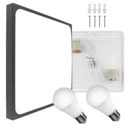 lampa-sufitowa-plafon-led-e27-kwadrat-czarny-natynkowy-oprawa-2x-zarowka
