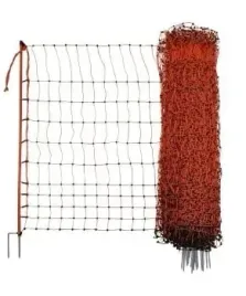 siatka-elektryczna-dla-kur-gesi-indykow-50m-wysokosc-106cm-pomarancz-kerbl