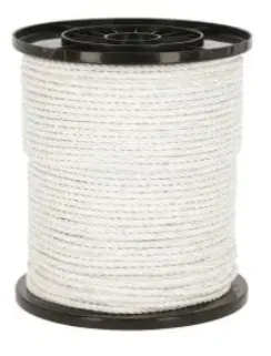 linka-ogrodzeniowa-basic-200x6mm-biala-kerbl-stan-nowy