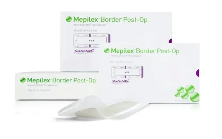 Mölnlycke-Mepilex Border Post-Op- 10 x 25cm- 1szt REF 496450