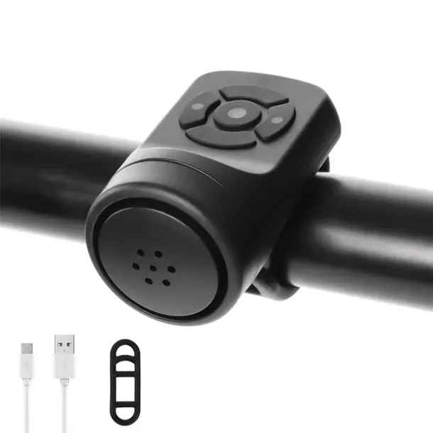 DZWONEK ROWEROWY Z ALARMEM GŁOŚNY 120dB NA ROWER