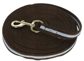 lonza-dla-konia-8m-brazowo-niebieska-covalliero