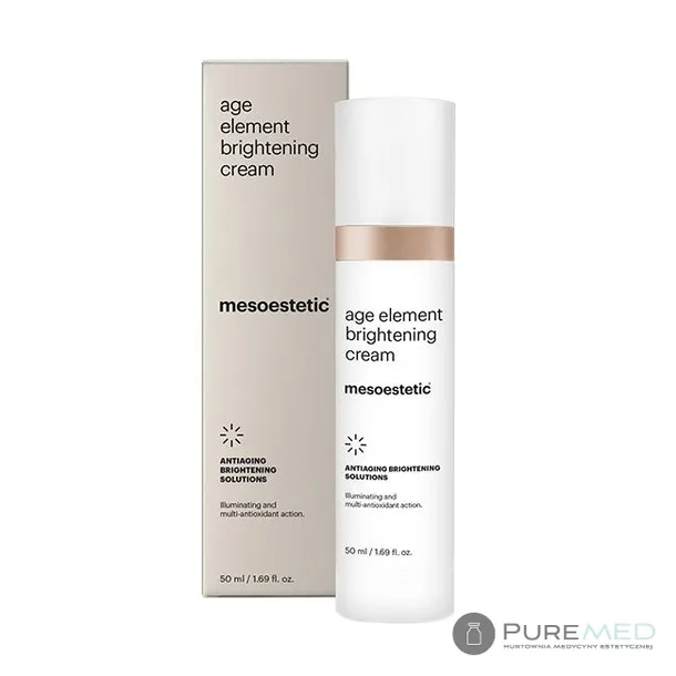 Mesoestetic Age Element Brightening Cream - krem odnawiająco - rozjaśniając