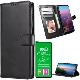 etui-skorzane-z-klapka-obudowa-do-xiaomi-redmi-note-13-4g-szklo-hybrydowe