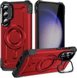 haruino-etui-magsafe-do-samsung-galaxy-a36-5g-stojak-pancerne-czerwone