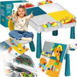 stolik-z-krzeselkiem-wielofunkcyjny-edukacyjny-klocki-200-el-blat-schowki