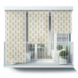 roleta-zewnetrzna-z-nadrukiem-dekoracyjnym-ananasy-na-bialym-tle-40x180-cm