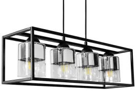 lampa-wiszaca-loft-4-pkt-black-chrom-1406