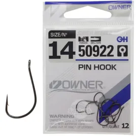 haczyki-owner-pin-hook-nr-14-black-nickel-z-oczkiem-12-sztuk