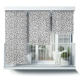 dekoracyjna-markiza-pionowa-roleta-zewnetrzna-decor-szare-liscie-60x180-cm