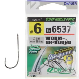 haczyki-owner-worm-bh-round-nr-6-bn-z-oczkiem-do-bocznego-troka-9-sztuk