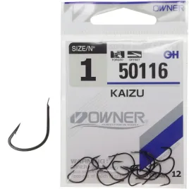 haczyki-owner-kaizu-nr-1-black-z-lopatka-samozacinajace-feeder-12-sztuk