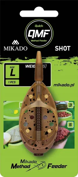 koszyk-podajnik-mikado-method-feeder-shot-qmf-30-g-stan-opakowania-oryginalne
